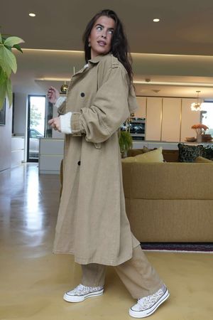 Mercer Soft Twill Trench Caramel /20 =